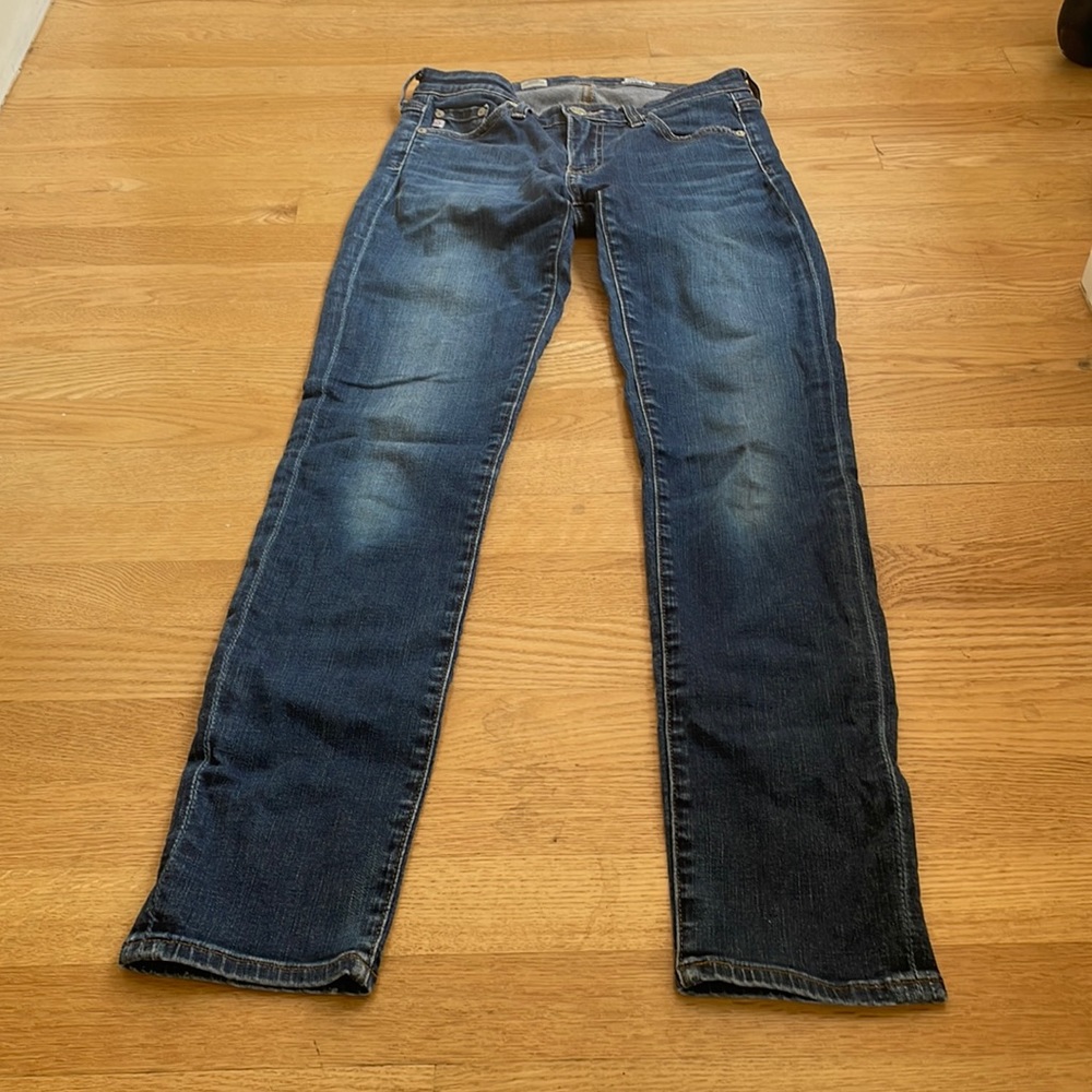 Adriano Goldschmied Skinny Jeans, Medium Wash, 25 Regular